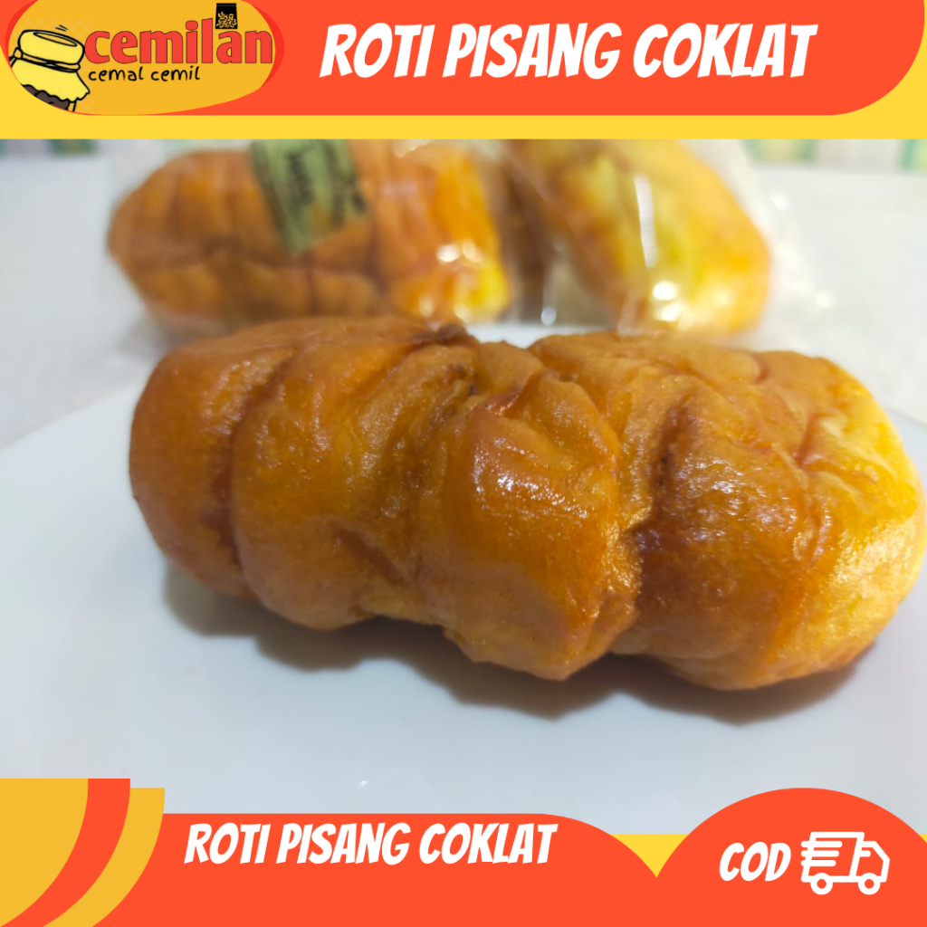 

Roti Pisang Coklat Ekonomis/ Roti Goreng/ Roti Murah