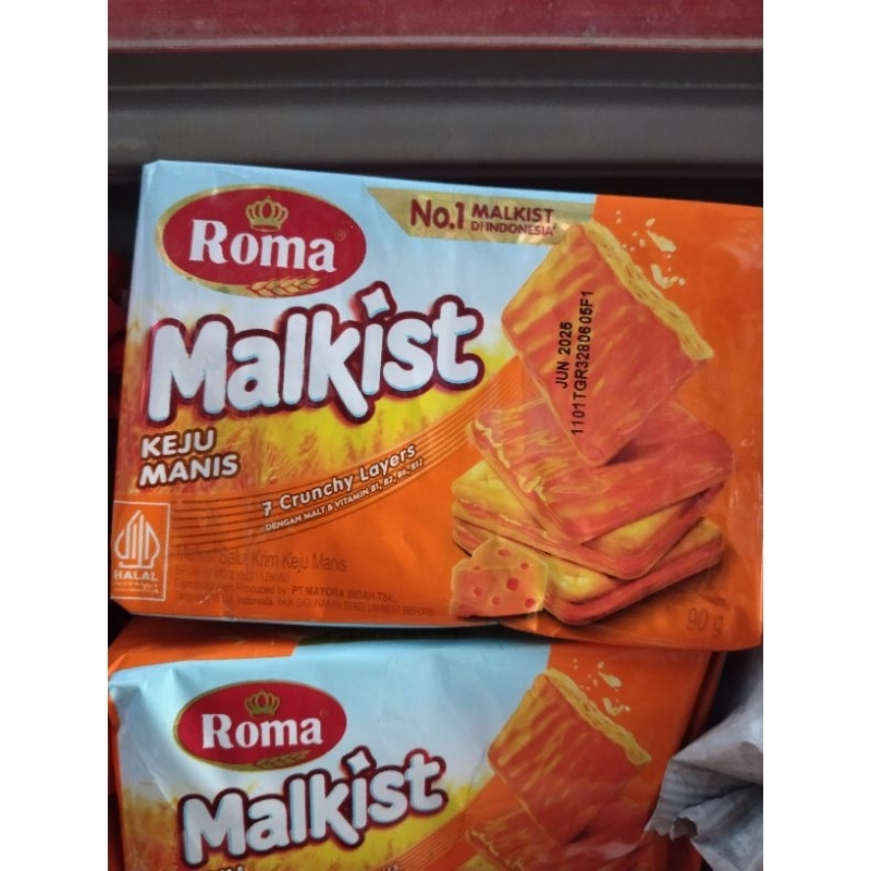 

Roma Malkist aneka rasa 90gr