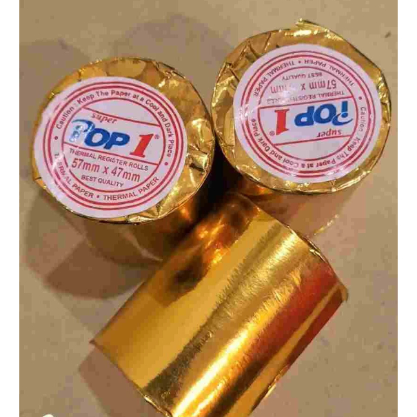 

POP 1 THERMAL 57 x 47 GOLD A