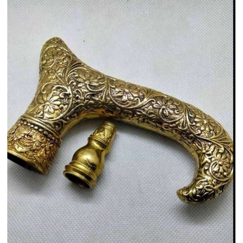 ornamen tongkat jalan Wesi kuning super