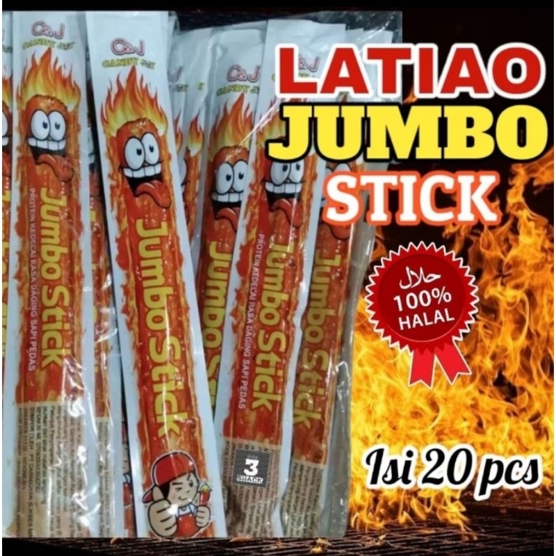 

Latio jumbo stik isi 20 (halal)