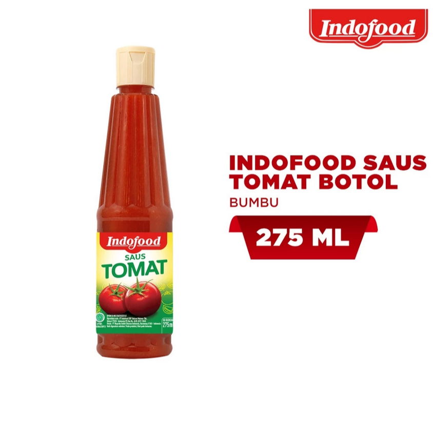 

Saus Tomat Indofood Botol 275 ml