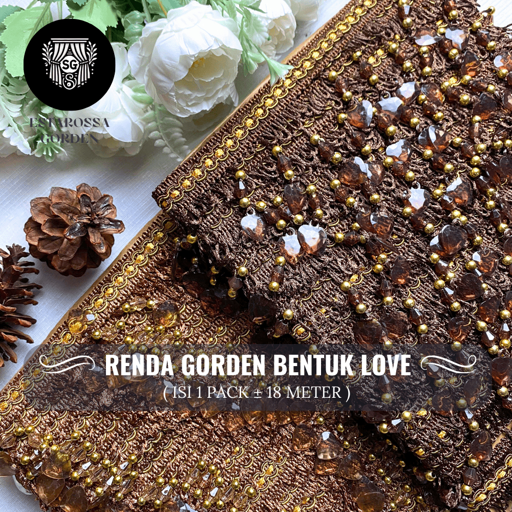 RENDA GORDEN LOVE KRISTAL PACK, RENDA GORDEN MEWAH, RENDA GORDEN PREMIUM ( KARDUS & NON KARDUS )