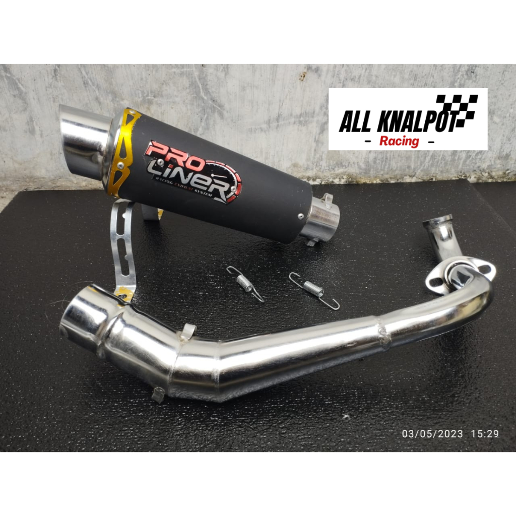 Knalpot Racing PRO LINER Matic Mio, Mio J, Mio Soul, Mio M3, Vario, Beat, Scoopy