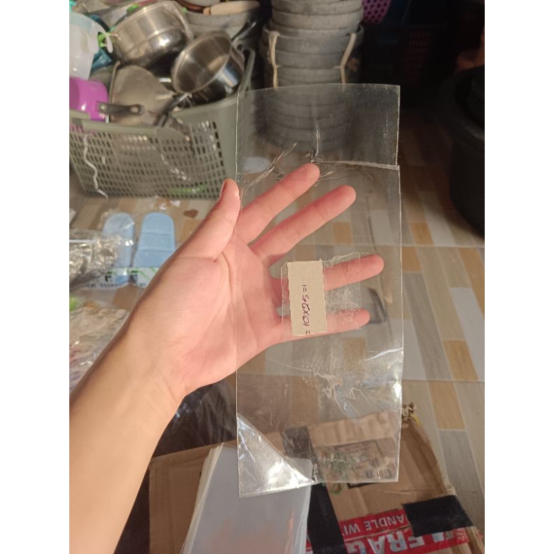

100 gram Plastik OPP 10x25cm kaca bening transparan / plastik packing / plastik souvenir murah