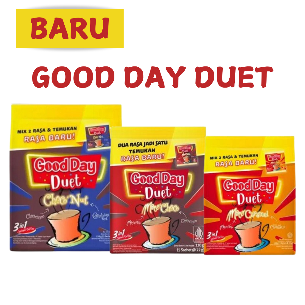 

Good Day Duet isi 5 sachet x 22 gr