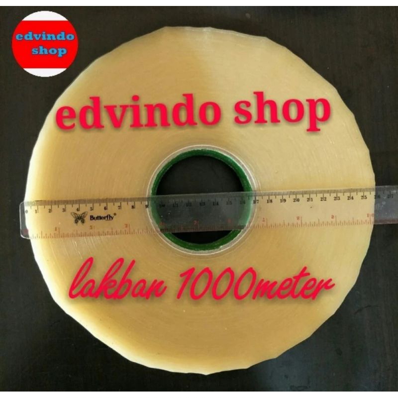 Lakban Bening Super Jumbo 48mm x 1000meter 9g, 2 Inch x 1 kilometer
