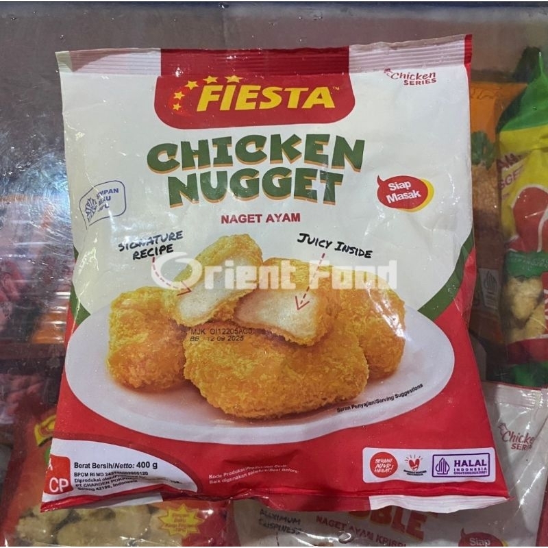 

Fiesta Chicken Nugget 400gr