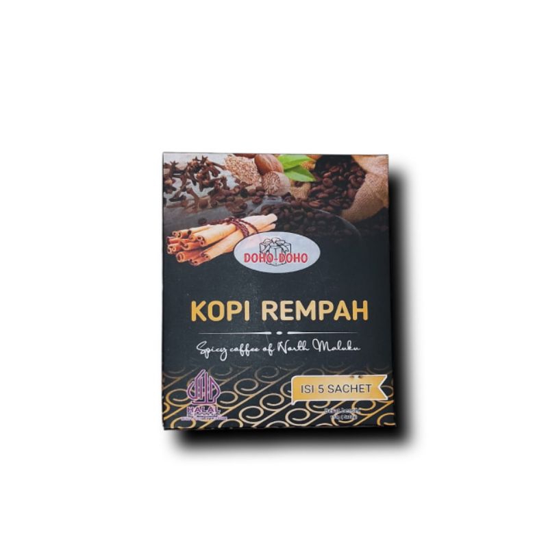 kopi rempah 5 sachet ( kopi khas Maluku Utara)