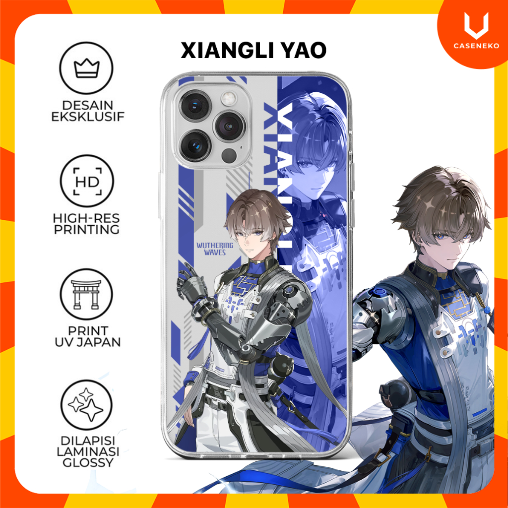 Custom Case Xiangli Yao Wuthering Wave Wuwa Game Casing HP 2