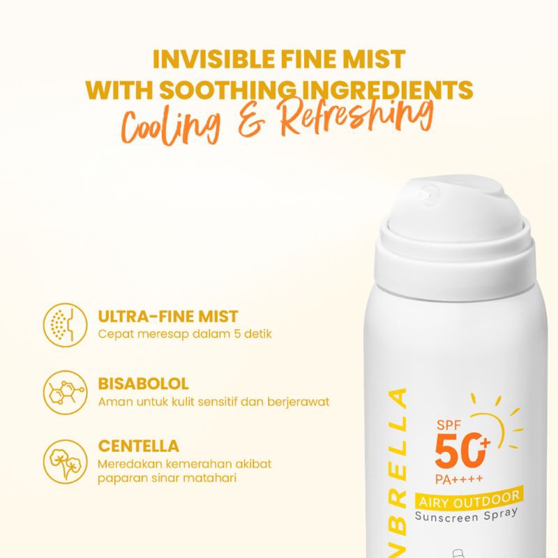 YOU Airy Outdoor Sunscreen Spray