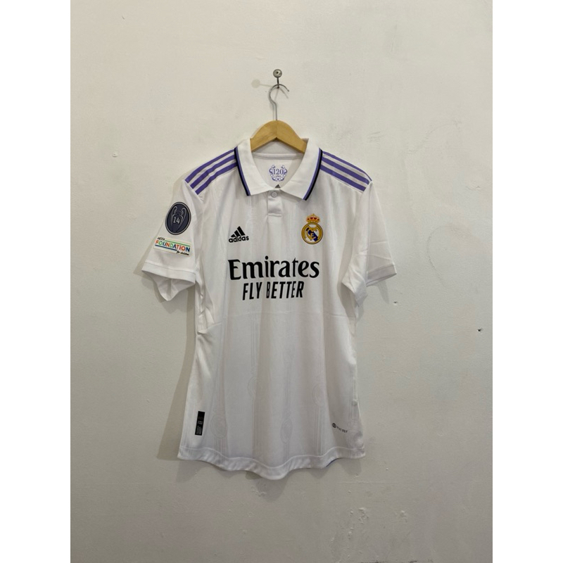 Jersey Retro Rare Real Madrid Home 2022 2023 Player Issue