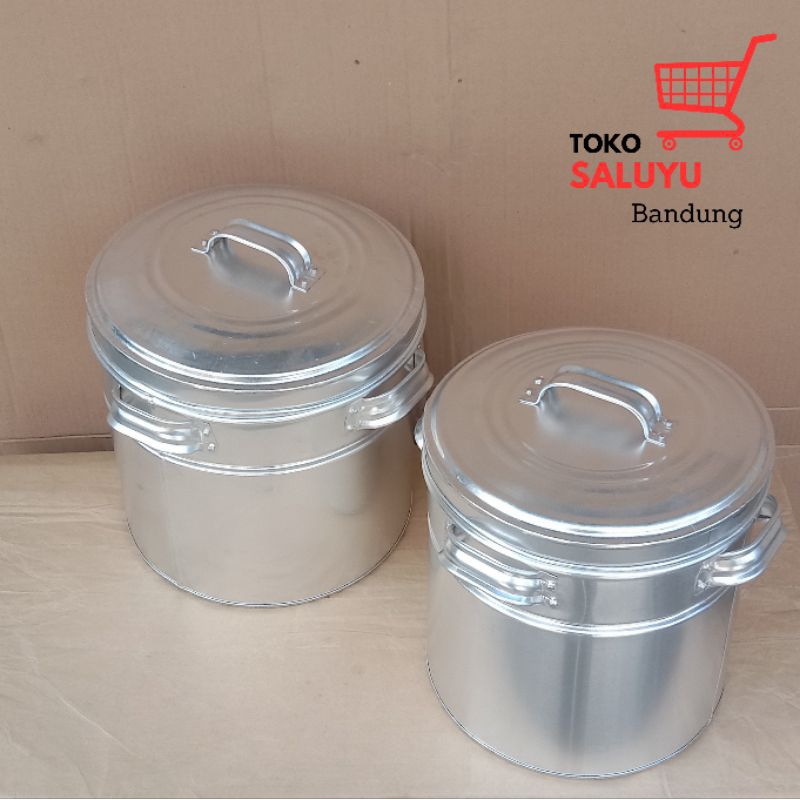 ShP3 Dandang Buleng Cuanky Bakso Sarang Alumunium 24cm 26cm 28cm