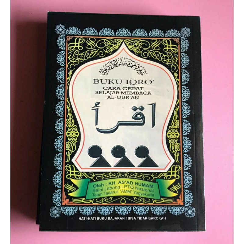 

Buku Belajar Iqro - Buku Iqro Besar