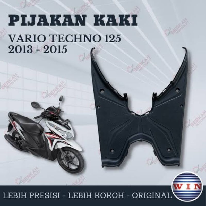 lantai pijakan kaki vario techno 125
