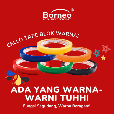 

TBMO (ECER) CELLO TAPE BLOCK 12MM/24MM BORNEO