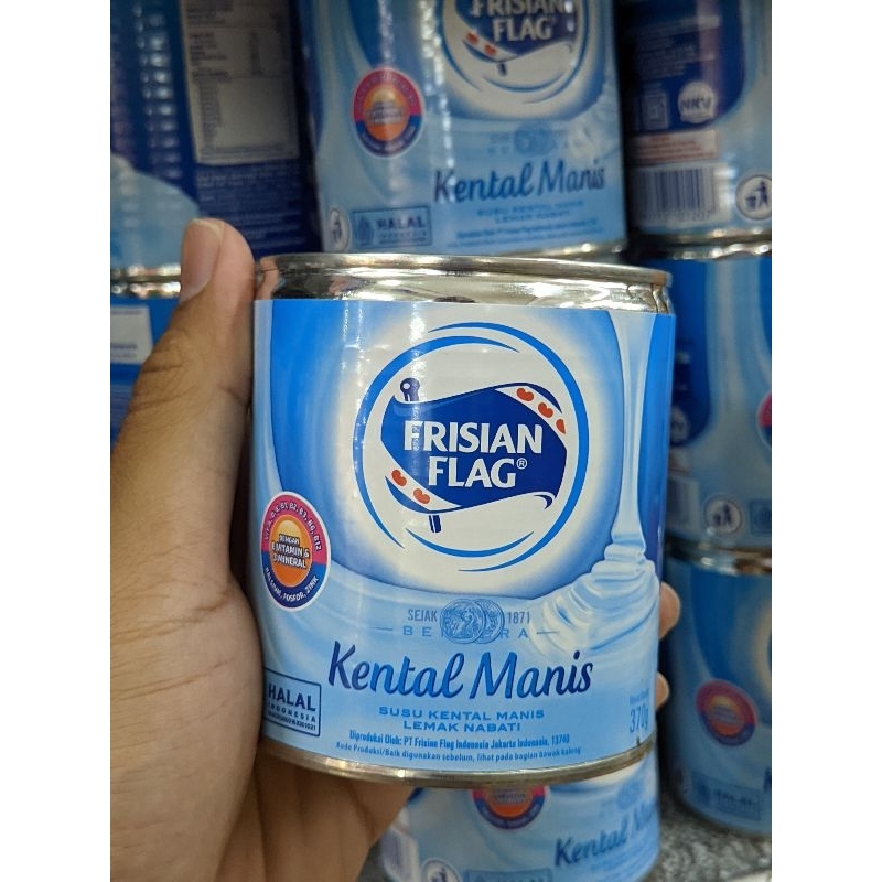 

FRISIAN FLAG Susu Kental Manis 370 Gram || Susu Kental Manis || Kental Manis || Frisian Flag || Susu Frisian Flag || Susu || Susu Kaleng