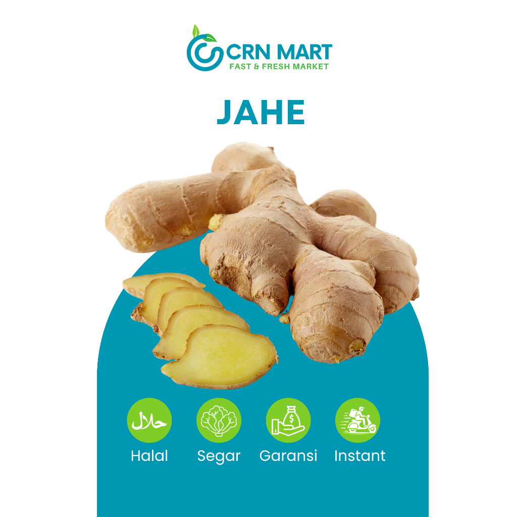 

CRN MART - Jahe Putih Segar/Rimpang Segar/Jahe Putih Fresh