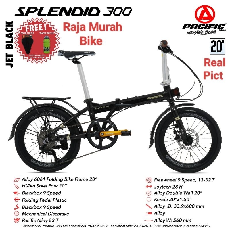 RK Sepeda Lipat Pacific Splendid 300 20 Inch Sepeda Lipat 20 Inch Pacific Splendid 300