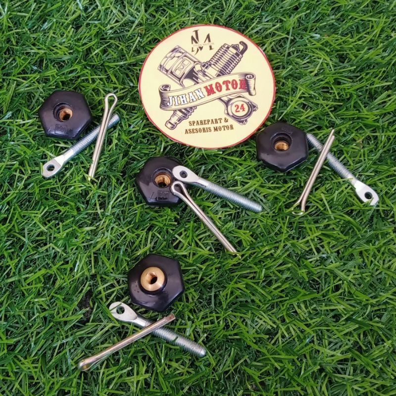 Kuncian tutup tangki mur kitiran set tutup tangki vespa bajaj vbb super sprint ps px original