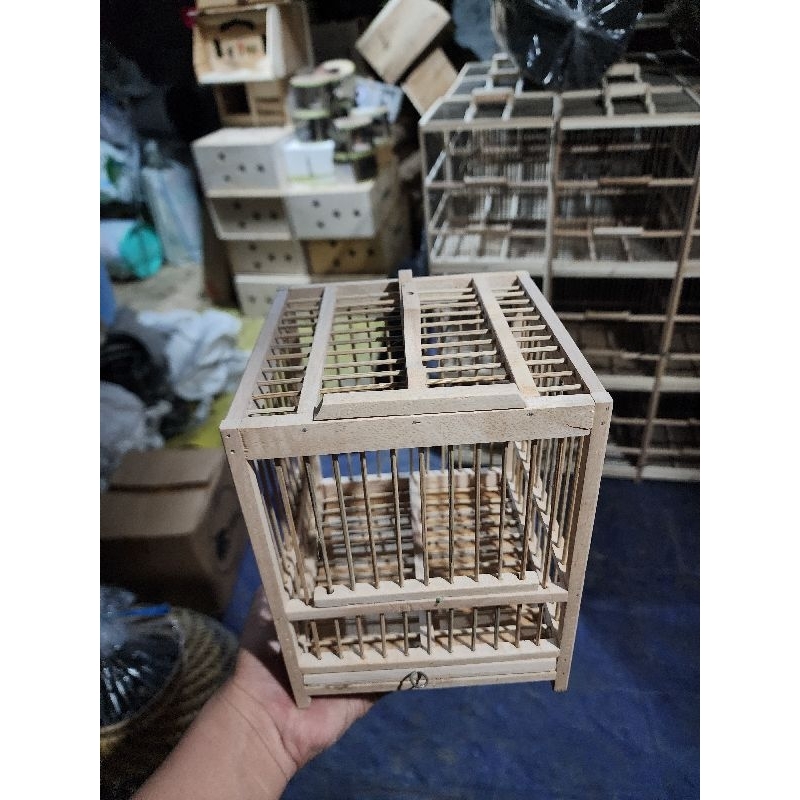 kandang untulan kayu