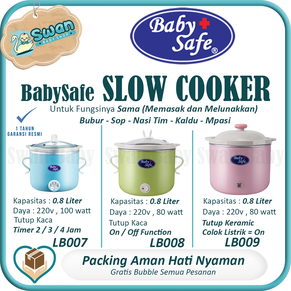 Baby Safe Slow Cooker / Mpasi bayi