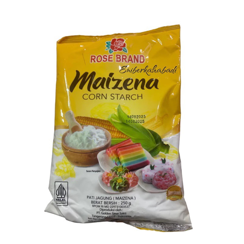 

Tepung Maizena / Corn Starch Rose Brand 500gram gram (2026)