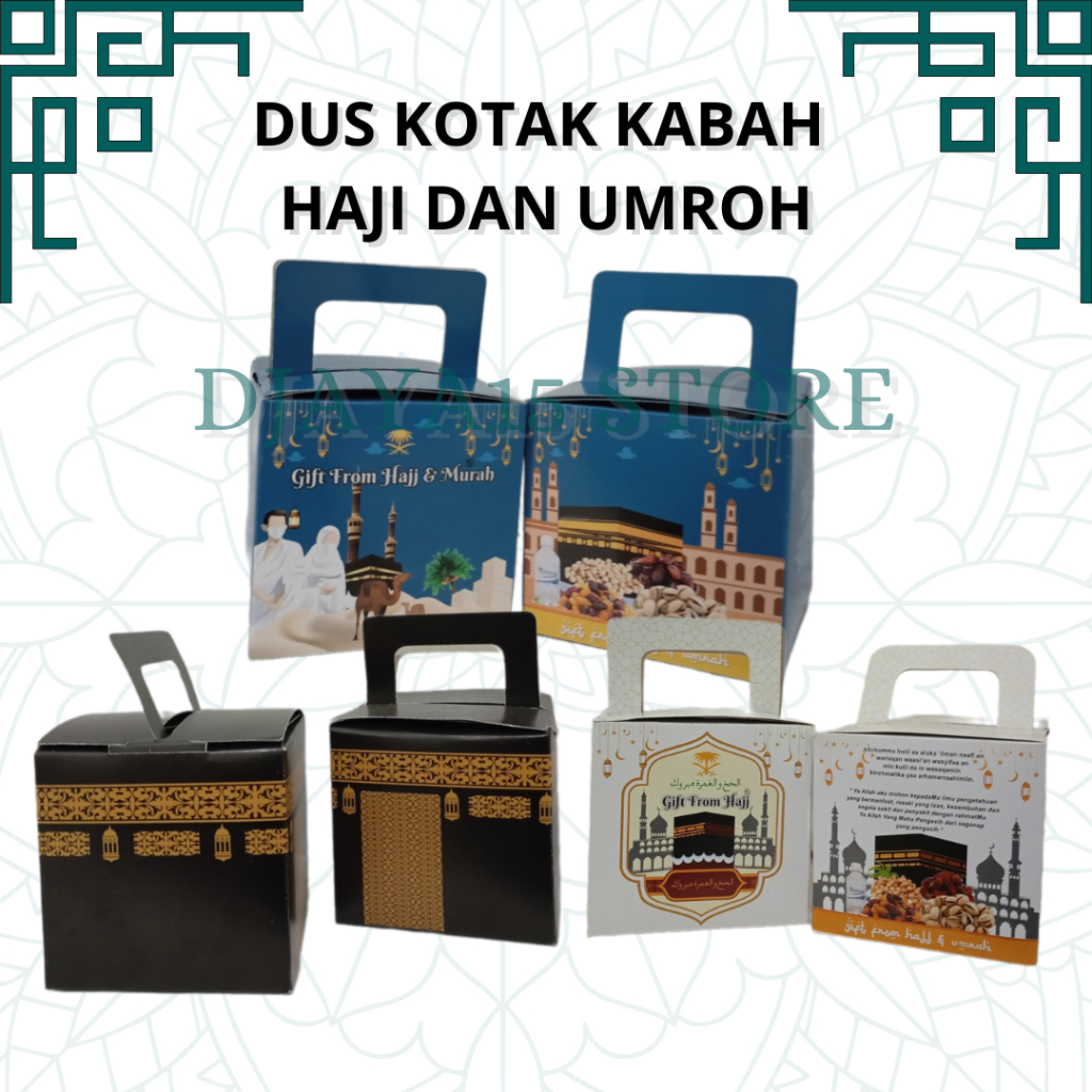 

dus kotak kabah oleh oleh haji dan umroh 1 pcs
