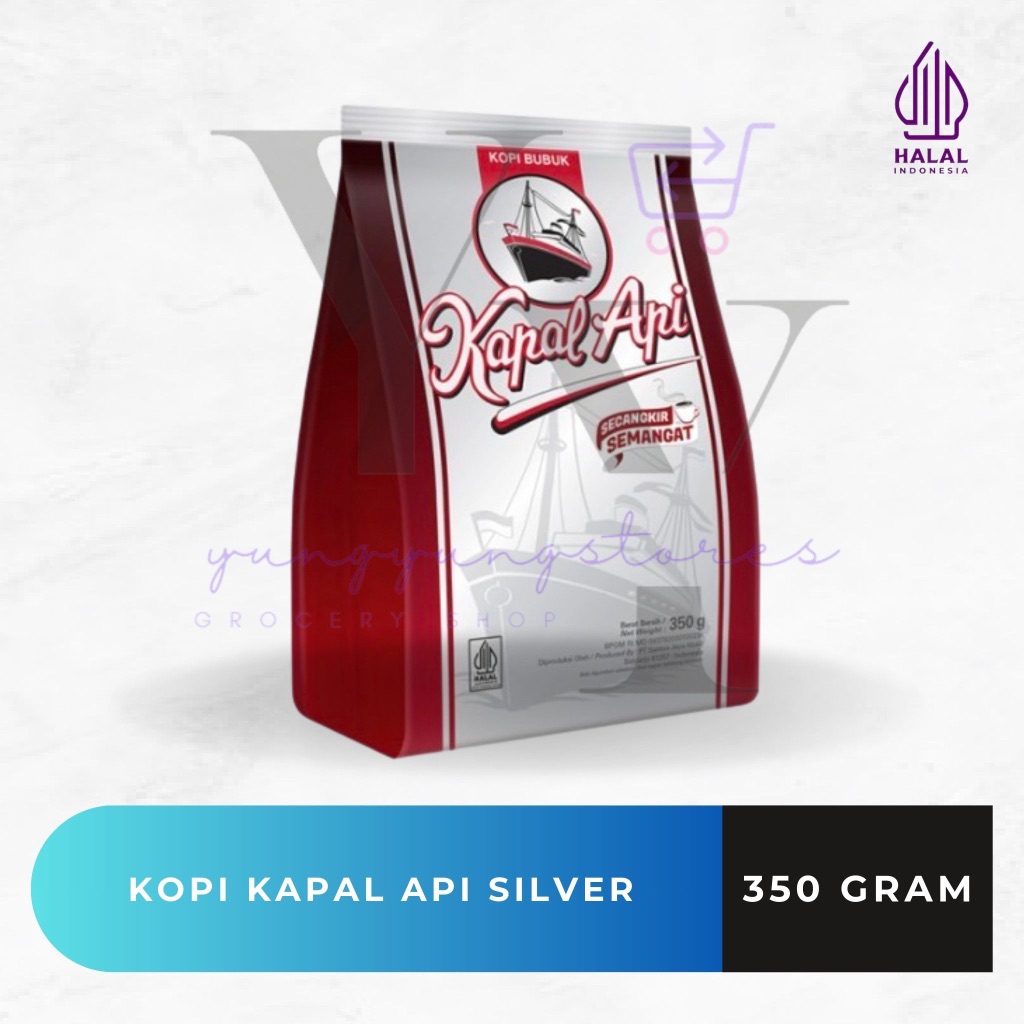 

Kopi Bubuk Kapal Api Silver 350 gram