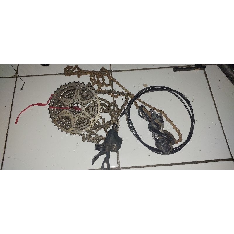 grupset shimano deore xt 10 speed 11-36t