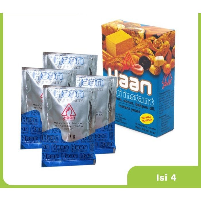 

Haan Ragi Instant Sachet 4 x 11 Gr