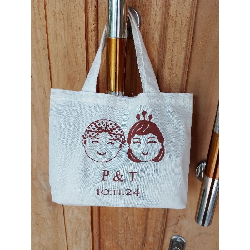 Totebag blacu zipper/Tas Souvenir/Souvenir/Sovenir/Souvenir pernikahan/Tas Souvenir Pernikahan/Tas b