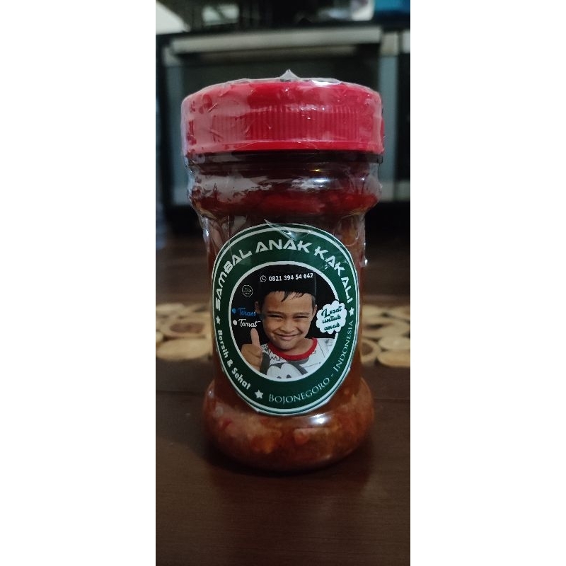 

Sambal Anak Kak Ali Varian SAMBAL TOMAT Level Anak-Anak