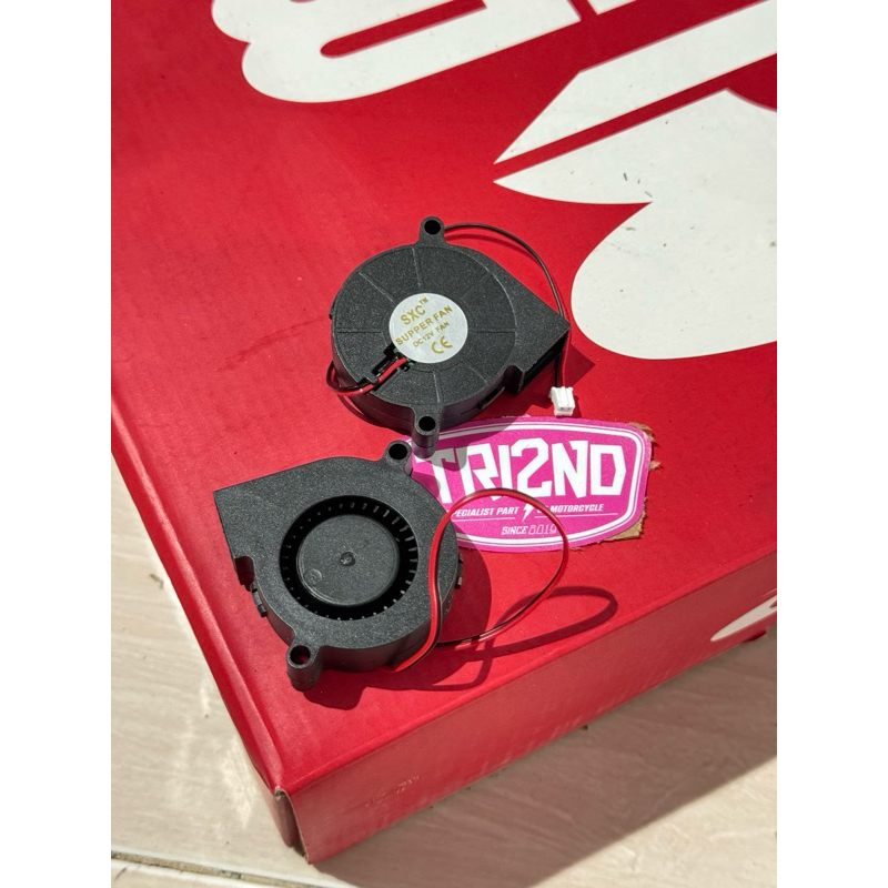 Turbo Fan Mini Blower 6500-6800 RPM Kipas Pendingin Brushless DC 12V Keong Kipas pembuang panas bile
