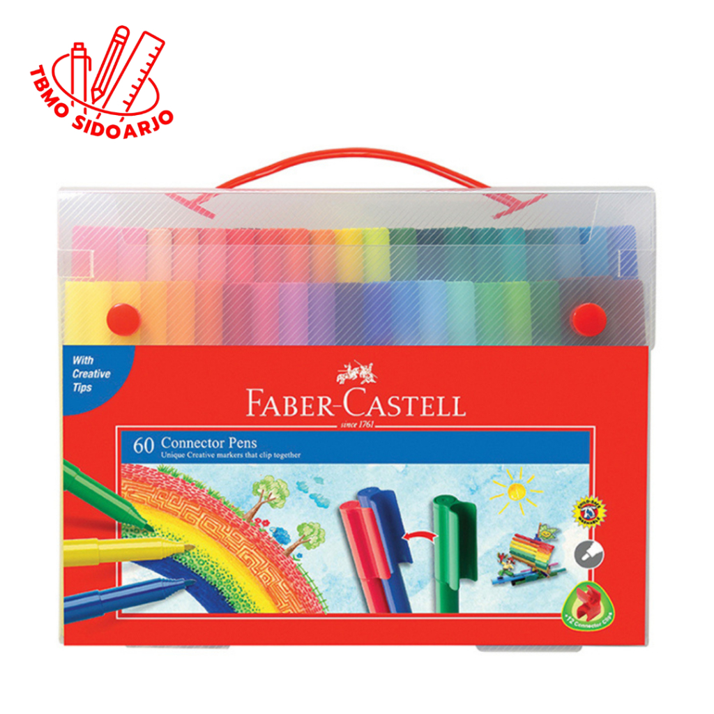 

TBMO Connector Pen Faber Castell 60 Warna 155071DVDB
