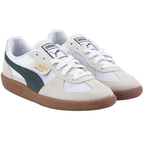 Puma Palermo White Green Gum