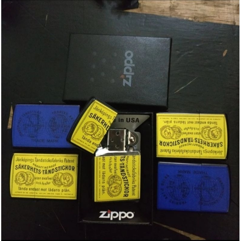 Korek Api Zippo Model JaDul Import Limited Edition