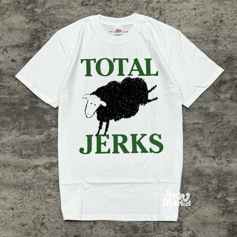NOOV MUSIC Tshirt Baju Kaos Total Jerks - This Is Not A Minor Threat Tshirt - White | Official Merch