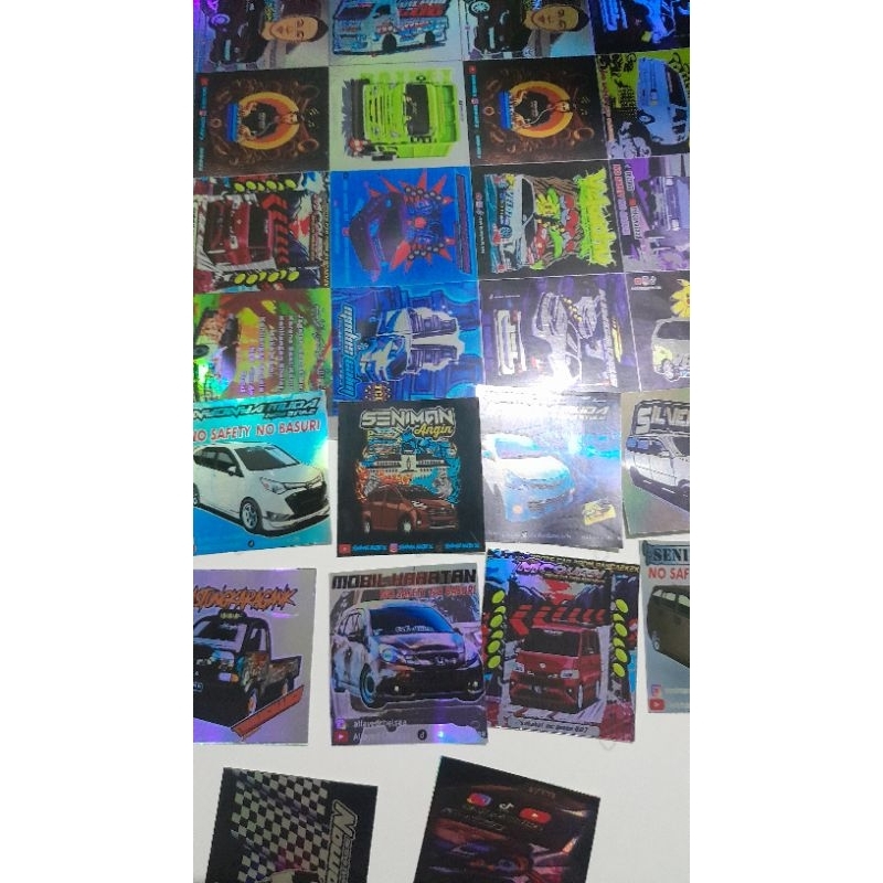 

Stiker team tci kotak pemburu basari original