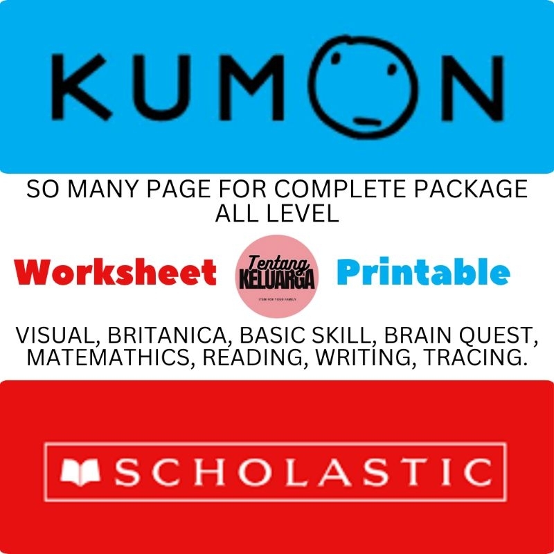 KUMON LEARN SERIES WORKSHEET WORKBOOK PRINTABLE FOR KIDS [PDF]