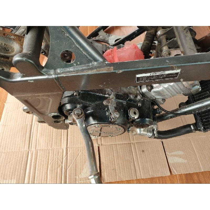 rangka dan mesin ninja kiss 2005