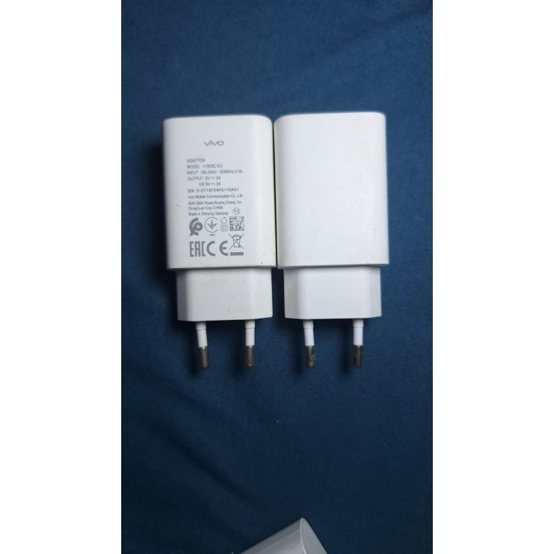 adaptor charger original cabutan hp vivo 18W fast charging Y50 Y51 Y17S dll