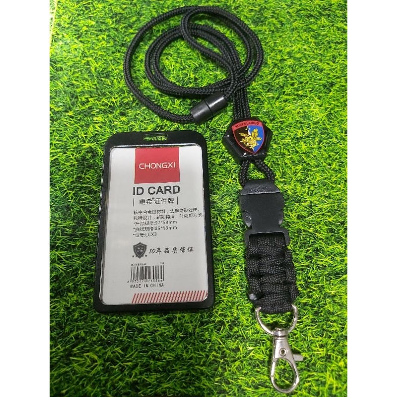 

tali hexa lanyard id card holder custom logo dit polairud polri
