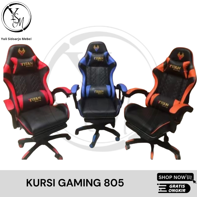 Kursi Gaming 805 - Kursi Gamers - Kursi Game