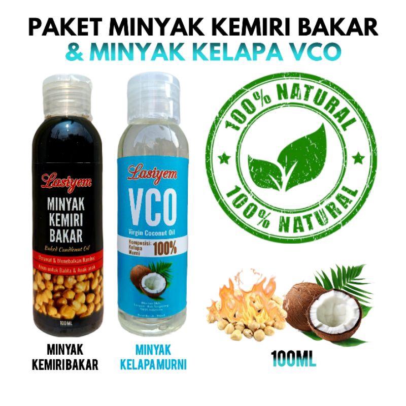 

Lasiyem - Paket Minyak Kemiri Bakar Murni dan Kelapa Murni 100ml