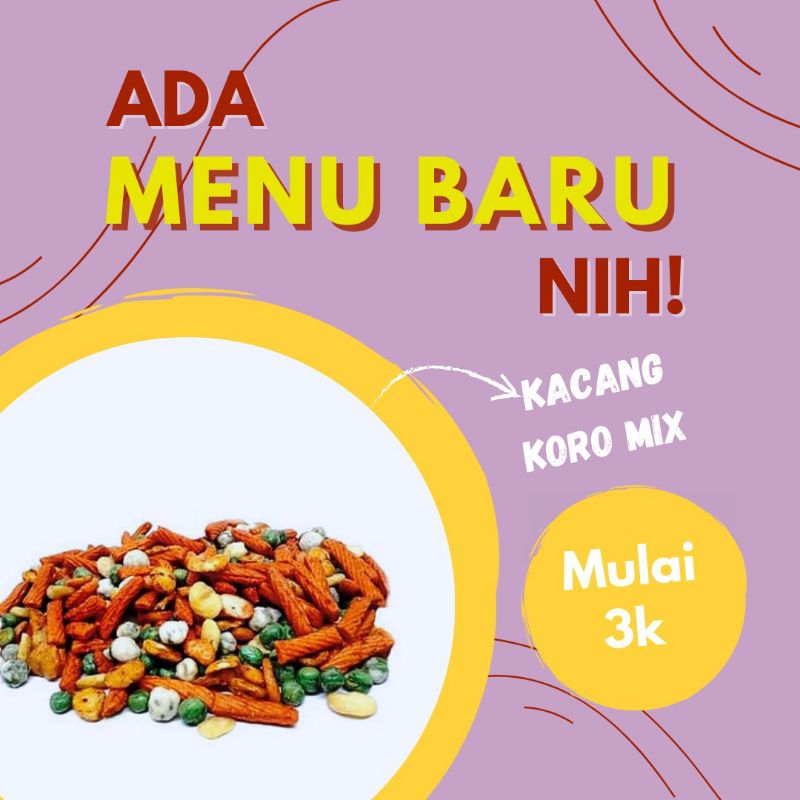 

KACANG KORO MIX, KACANG KORO HIJAU 250g,500g,1kg (wajib baca deskripsi)