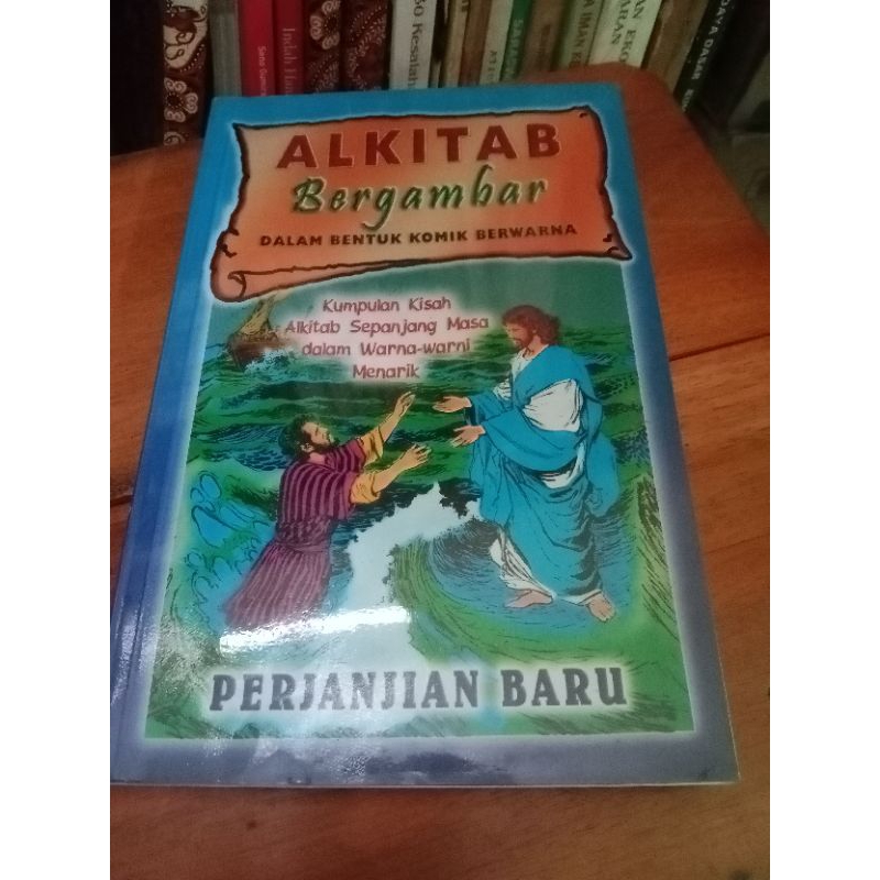 Buku Alkitab Bergambar Dalam Bentuk Komik Berwarna, Perjanjian Baru