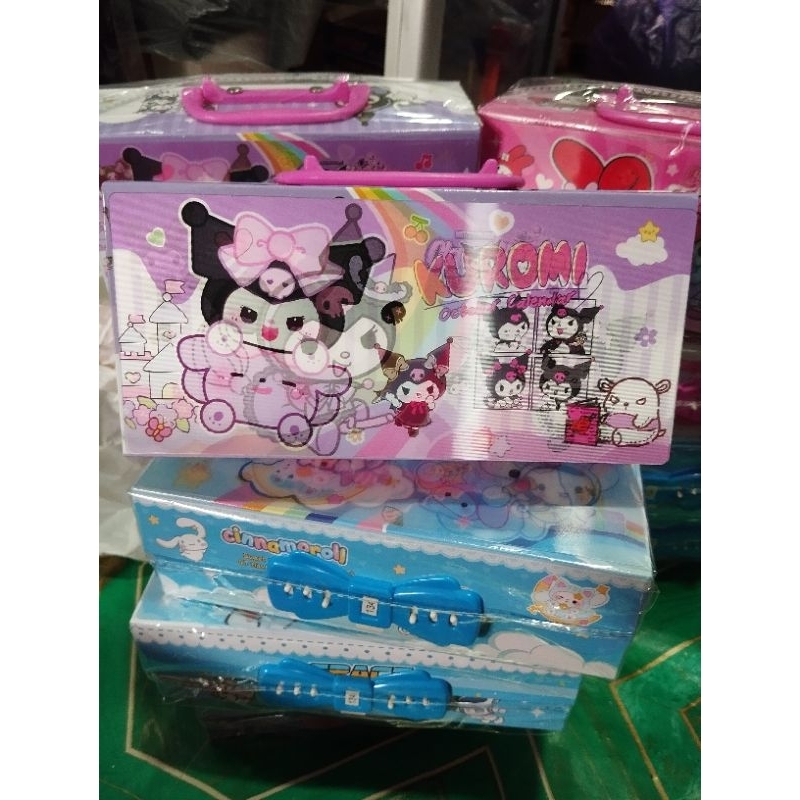 

KOTAK PENSIL KODE 3 TINGKAT METALIK 3DEMENSI/3D3SUSUN / PENSIL CASE PASSWORD