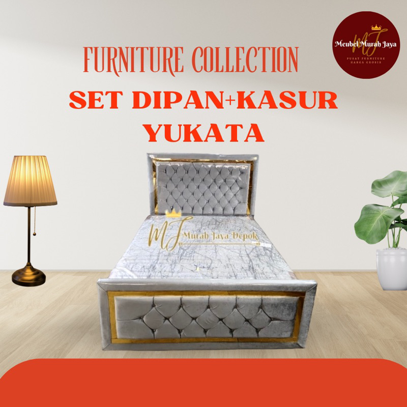 SET DIPAN MINIMALIS DAN KASUR / SPRING BES