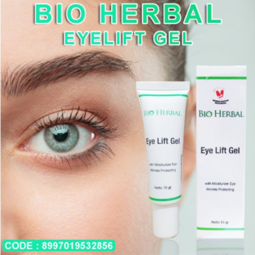 EYE LIFT GEL Bio Herbal Penghilang Mata Panda Kantung Mata Kerutan Mata Mencerahkan Mata Panda Palin